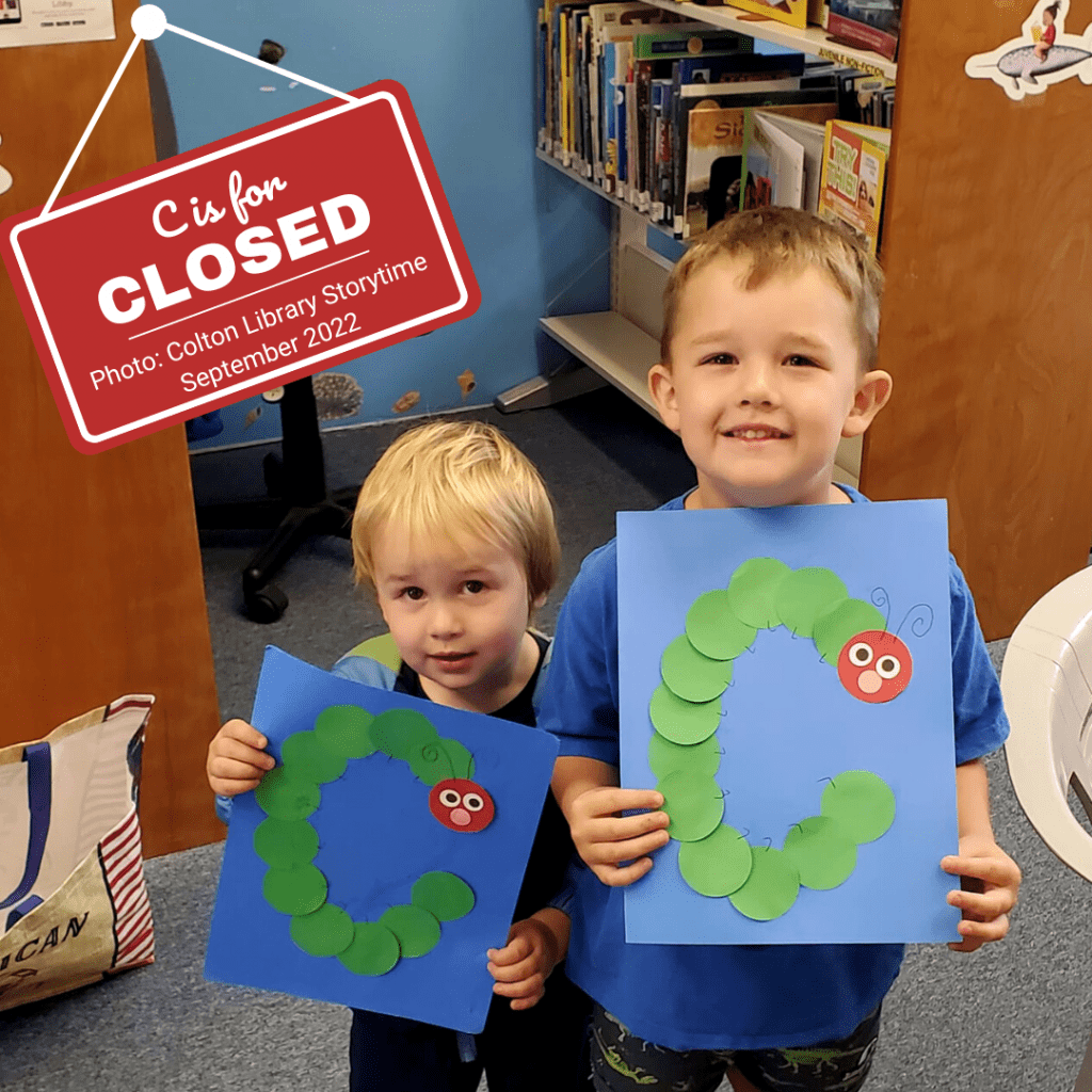 Temporary Colton Library Closure; Uniontown Library Takes Over Colton's