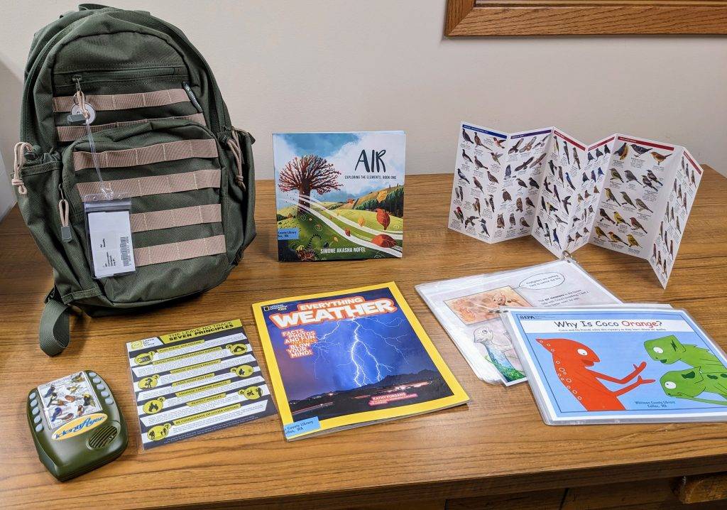 Palouse Conservation District Backpacks Donated to Whitman County Library Whitman County Library