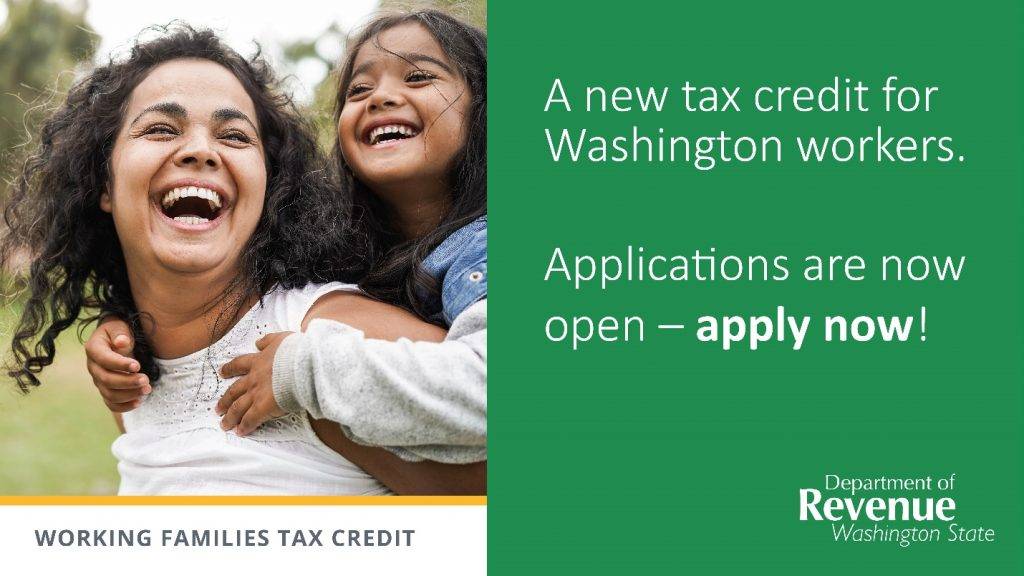 Working Family Tax Credit Application Assistance at Whitman County