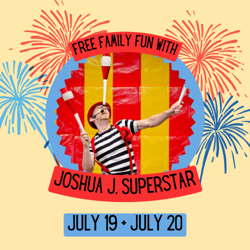 Performer Joshua J. Superstar Will Visit Whitman County Rural Libraries On July 19 And July 20!