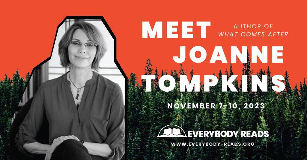 Meet JoAnne Tompkins at the Colfax Library on November 7 at noon. Click here for more details.